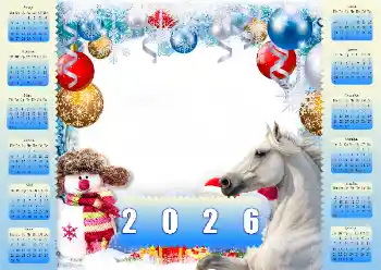 Fotoefekt nga kategoria Kalendarët № 206214. Mbishkrimi në kornizë: 2026
