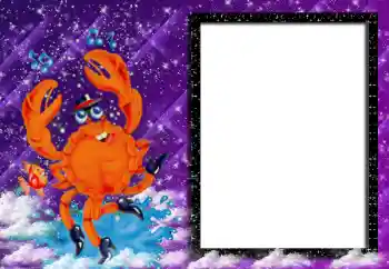 Fotoefekt nga kategoria Shenjat e zodiakut № 162131. Mbishkrimi në kornizë: Gaforrja