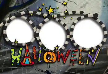 Fotoefekt nga kategoria Festa të ndryshme № 171754. Mbishkrimi në kornizë: Happy Halloween