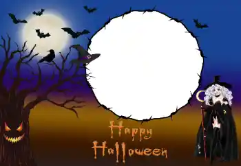 Fotoefekt nga kategoria Festa të ndryshme № 191755. Mbishkrimi në kornizë: Happy Halloween